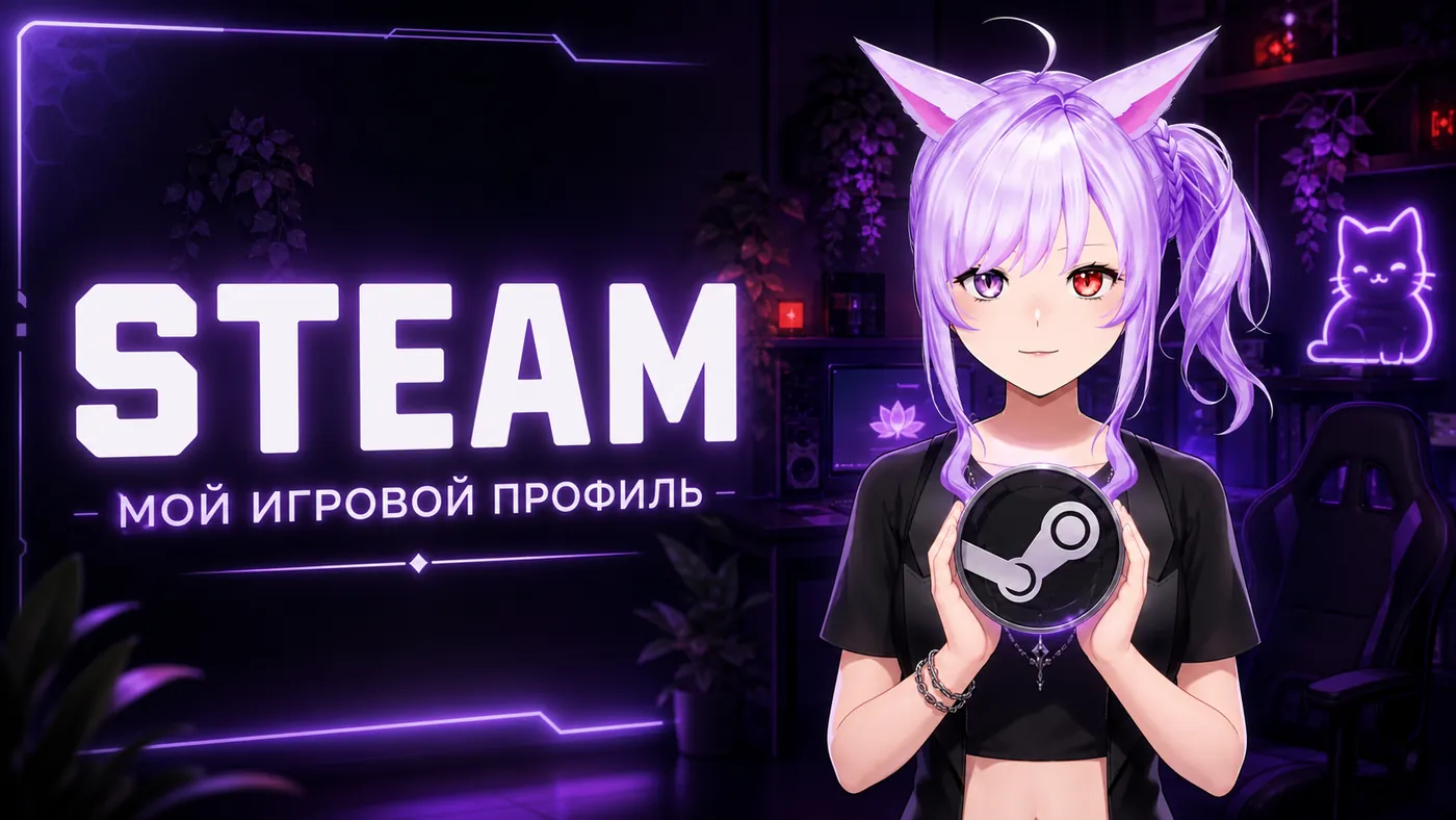 Steam — мой игровой профиль